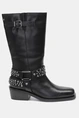 Fabienne Chapot moara biker boot met studs