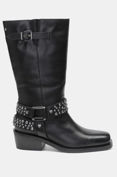 Fabienne Chapot moara biker boot met studs