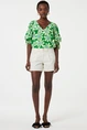Fabienne Chapot nacha top bali palms print