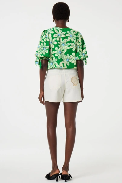 Fabienne Chapot nacha top bali palms print