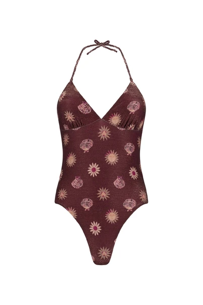 Fabienne Chapot nine swimsuit print