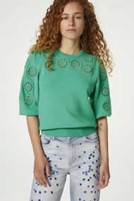 Fabienne Chapot pasja pullover borduur ajour