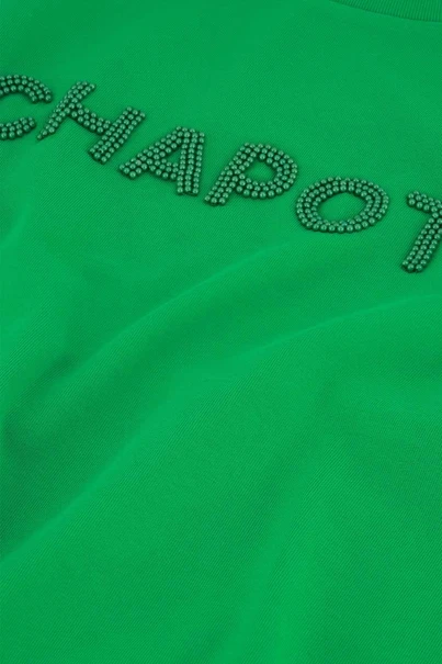 Fabienne Chapot pearl t-shirt chapot logo