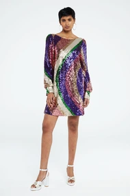 Fabienne Chapot perla dress pajetten