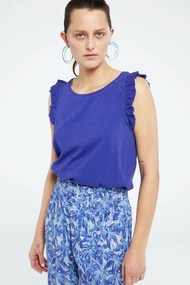 Fabienne Chapot phil frill tee met ruffels