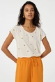 Fabienne Chapot phil round v t-shirt borduur