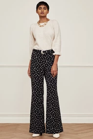 Fabienne Chapot puck trousers mini daisy print