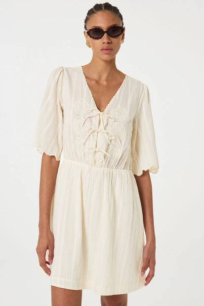 Fabienne Chapot rory dress strikjes structuur