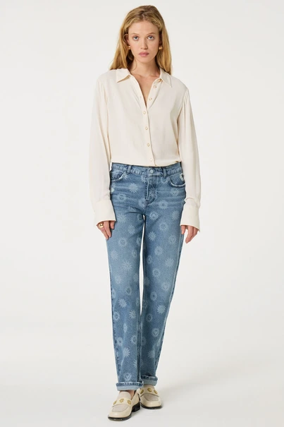 Fabienne Chapot salma blouse hartjes knopen