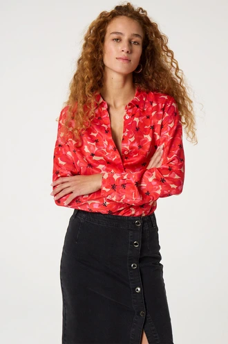 Fabienne Chapot sancho blouse red tulip fever