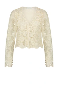 Fabienne Chapot sardou top vest borduur