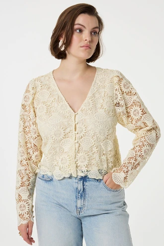 Fabienne Chapot sardou top vest borduur