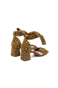 Fabienne Chapot selene twist sandal leopard