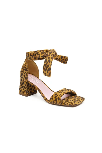Fabienne Chapot selene twist sandal leopard