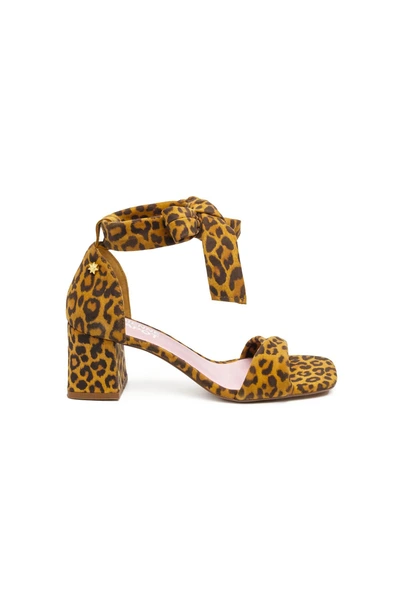 Fabienne Chapot selene twist sandal leopard
