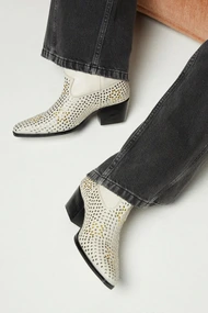 Fabienne Chapot steffie boot laasjes met studs