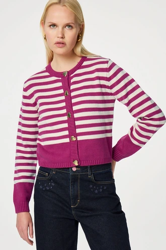 Fabienne Chapot stine cardigan streep