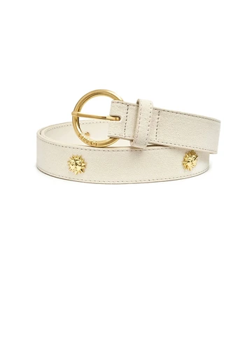 Fabienne Chapot studded sun belt suede