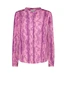 Fabienne Chapot sunset blouse kraagloos snake