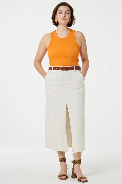 Fabienne Chapot tanja jersey tank top ribbel
