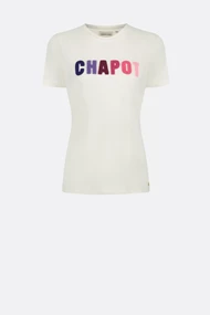 Fabienne Chapot terry t-shirt badstof logo