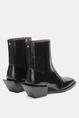 Fabienne Chapot tika boot glans hoekige hak
