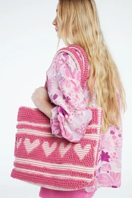 Fabienne Chapot towel tote bag