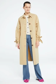 Fabienne Chapot trine trenchcoat raglan mouw