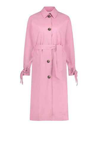 Fabienne Chapot trine trenchcoat raglan mouw