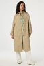 Fabienne Chapot troy trenchcoat long borduur