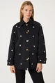 Fabienne Chapot troy trenchcoat short borduur