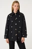 Fabienne Chapot troy trenchcoat short borduur