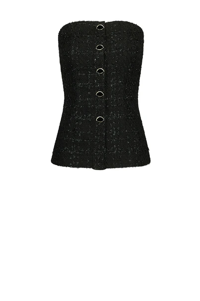 Fabienne Chapot twinnie tweed top bustier