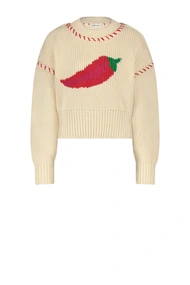 Fabienne Chapot viola pullover peper jaquard