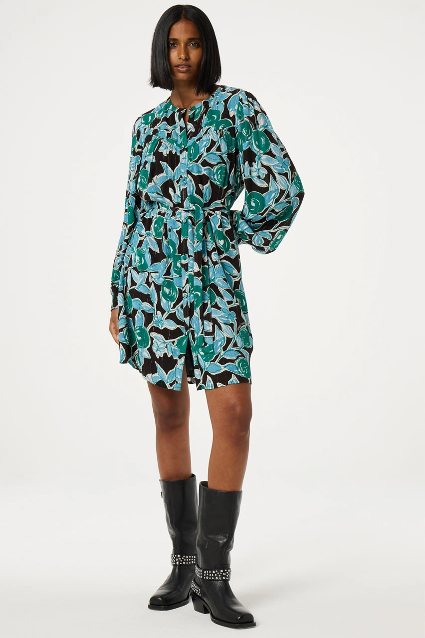 Fabienne chapot jurk blauw deals