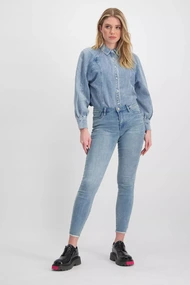 Florez bobbi slim fit jeans rafelpijp