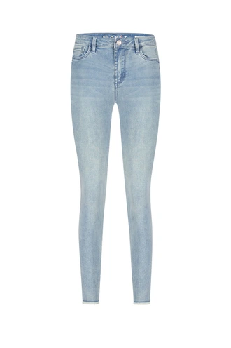 Florez bobbi slim fit jeans rafelpijp