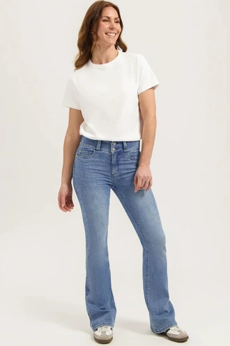 Florez bodine flared jeans high w.