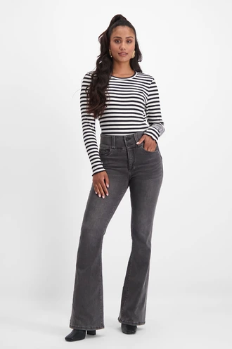 Florez bodine flared jeans high waist