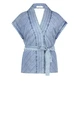 Florez dante gilet met ceintuur