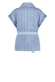 Florez dante gilet met ceintuur