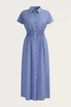 Florez estelle dress doorknoop maxi