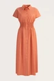 Florez estelle dress doorknoop maxi
