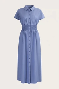 Florez estelle dress doorknoop maxi
