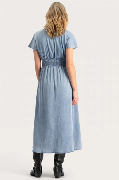 Florez estelle dress doorknoop maxi