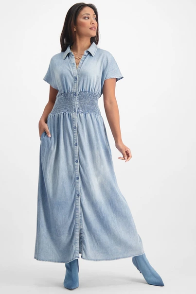 Florez estelle dress doorknoop maxi