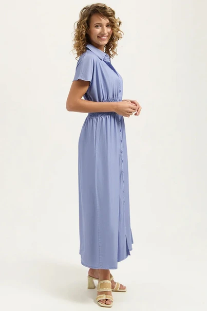 Florez estelle dress doorknoop maxi