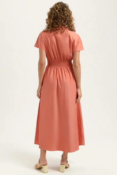 Florez estelle dress doorknoop maxi