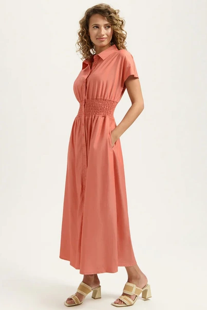 Florez estelle dress doorknoop maxi