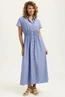 Florez estelle dress doorknoop maxi